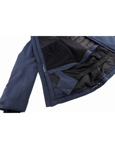 Ladies snowsport jacket KIELY blue nights/gold fusion