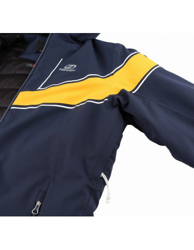 Ladies snowsport jacket KIELY blue nights/gold fusion