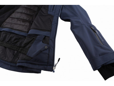 Ladies snowsport jacket KIELY blue nights/gold fusion