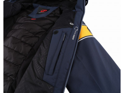 Ladies snowsport jacket KIELY blue nights/gold fusion