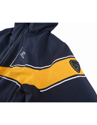 Ladies snowsport jacket KIELY blue nights/gold fusion