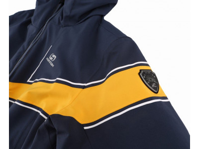 Ladies snowsport jacket KIELY blue nights/gold fusion