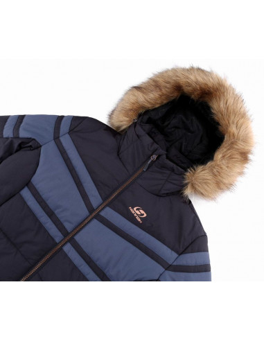 Ladies snowsport jacket DELANEY blue nights/vintage indigo