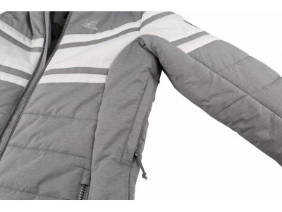 Ladies snowsport jacket DELANEY drizzle/bright white