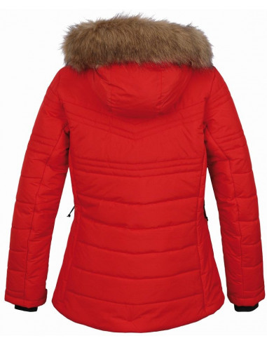 Ladies snowsport jacket DELANEY high risk red