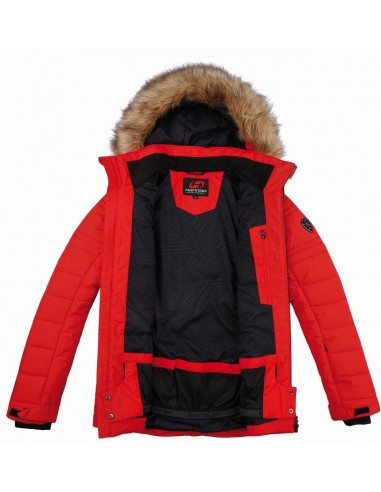 Ladies snowsport jacket DELANEY high risk red