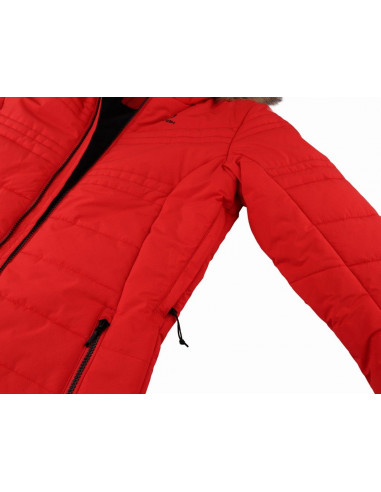 Ladies snowsport jacket DELANEY high risk red