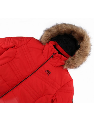 Ladies snowsport jacket DELANEY high risk red