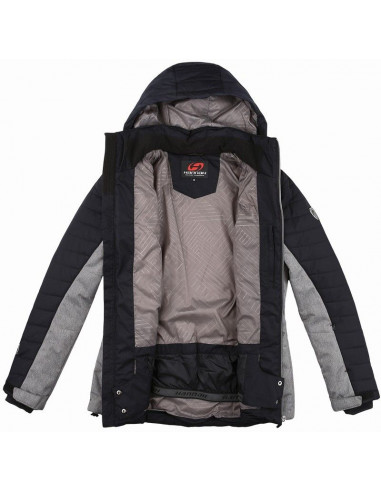 Ladies snowsport jacket BALAY anthracite/gray mel