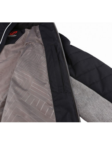 Ladies snowsport jacket BALAY anthracite/gray mel