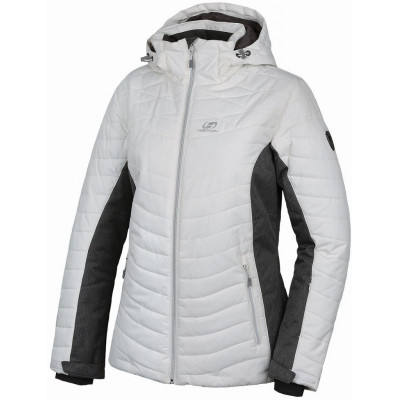 Ladies snowsport jacket BALAY bright white/gray mel