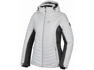 Ladies snowsport jacket BALAY bright white/gray mel