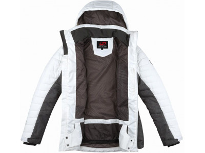 Ladies snowsport jacket BALAY bright white/gray mel
