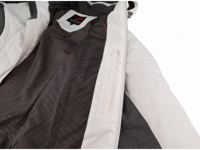 Ladies snowsport jacket BALAY bright white/gray mel