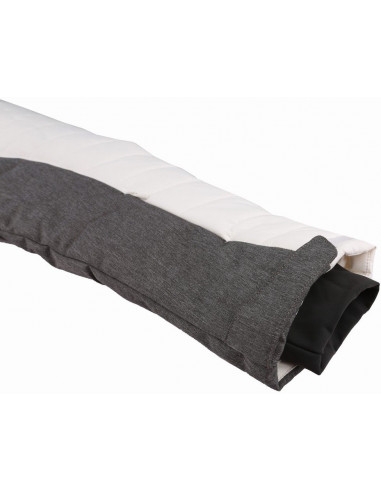 Ladies snowsport jacket BALAY bright white/gray mel