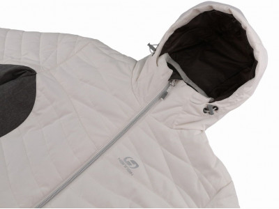 Ladies snowsport jacket BALAY bright white/gray mel