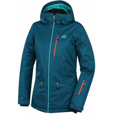 Ladies snowsport jacket NORA deep teal mel