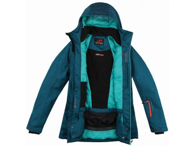 Ladies snowsport jacket NORA deep teal mel