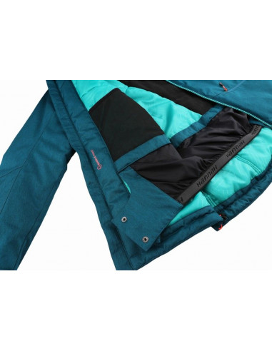 Ladies snowsport jacket NORA deep teal mel