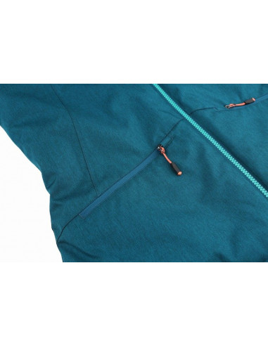 Ladies snowsport jacket NORA deep teal mel