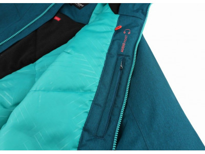Ladies snowsport jacket NORA deep teal mel
