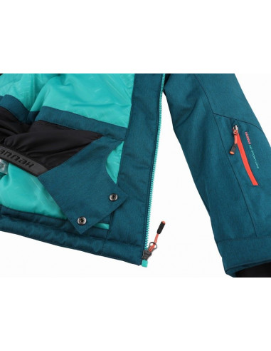 Ladies snowsport jacket NORA deep teal mel
