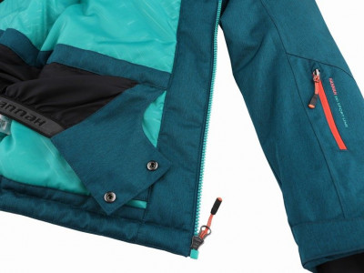 Ladies snowsport jacket NORA deep teal mel