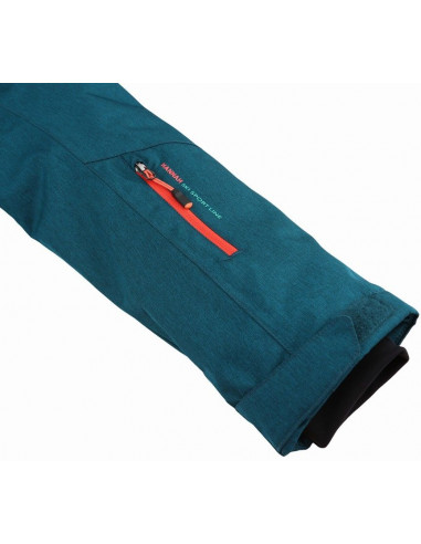 Ladies snowsport jacket NORA deep teal mel