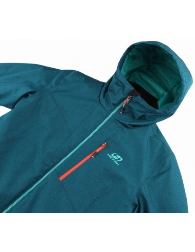 Ladies snowsport jacket NORA deep teal mel
