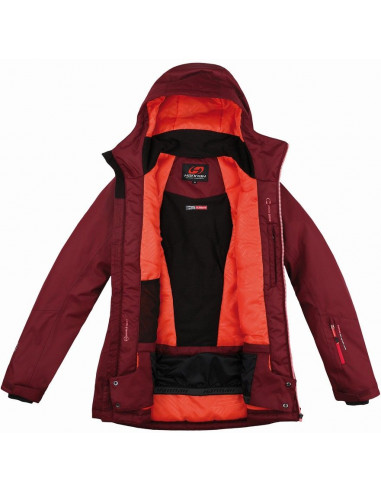 Ladies snowsport jacket NORA zinfandel