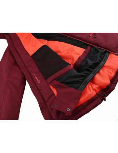 Ladies snowsport jacket NORA zinfandel