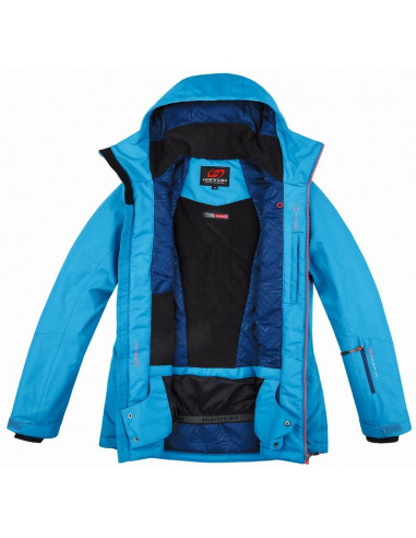 Ladies snowsport jacket NORA caribbean sea