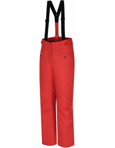 Ladies snowsport pants AWAKE hot coral