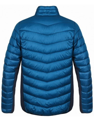 Mens active jacket REVEL turkish tile/midnight navy