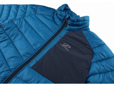 Mens active jacket REVEL turkish tile/midnight navy