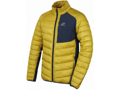 Mens active jacket REVEL citronelle/midnight navy