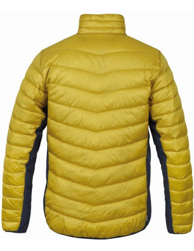 Mens active jacket REVEL citronelle/midnight navy
