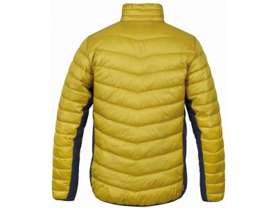 Mens active jacket REVEL citronelle/midnight navy