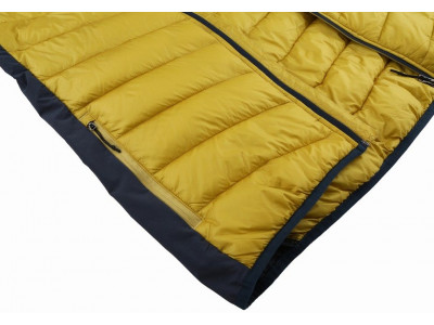 Mens active jacket REVEL citronelle/midnight navy