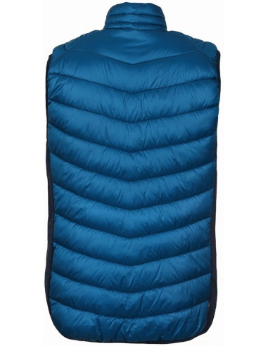 Mens active vest STOWE turkish tile/midnight navy