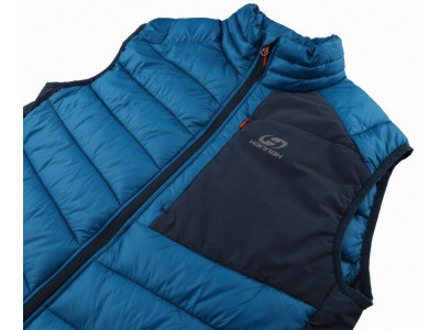 Mens active vest STOWE turkish tile/midnight navy