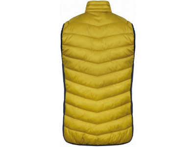 Mens active vest STOWE citronelle/midnight navy