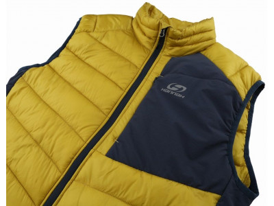 Mens active vest STOWE citronelle/midnight navy
