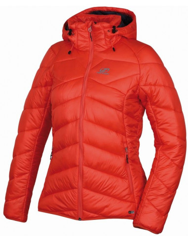 Ladies active jacket IZY hot coral
