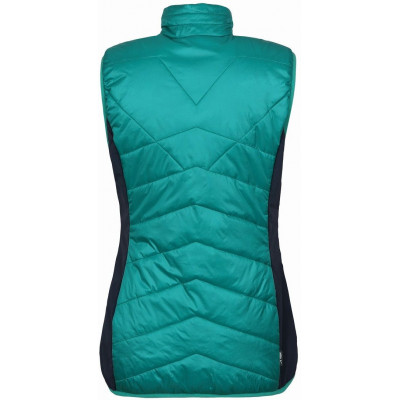 Ladies active vest TASSANA dynasty green/midnight navy 2