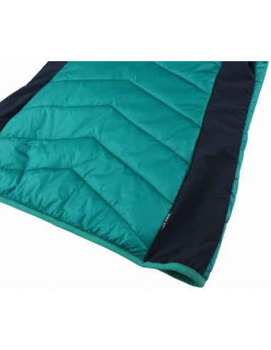 Ladies active vest TASSANA dynasty green/midnight navy