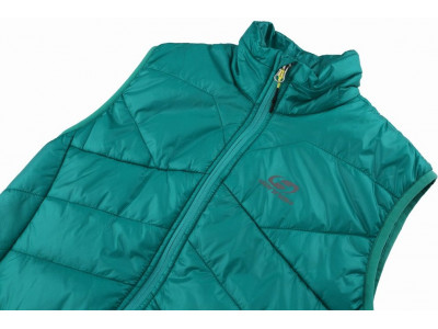 Ladies active vest TASSANA dynasty green/midnight navy