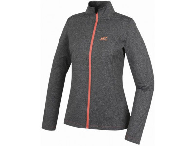 Ladies active sweatshirt BRENDA light gray mel (coral)