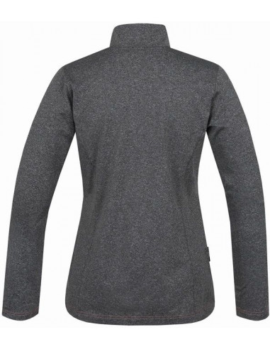 Ladies active sweatshirt BRENDA light gray mel (coral)