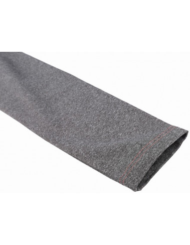 Ladies active sweatshirt BRENDA light gray mel (coral)